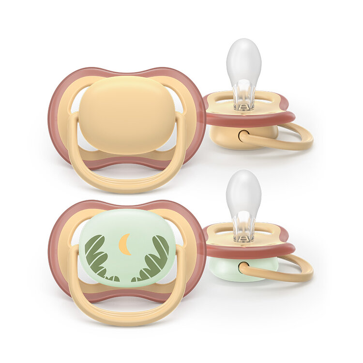 Philips AVENT Šidítko Ultra air denní a noční neutral/obrázek 0-6m