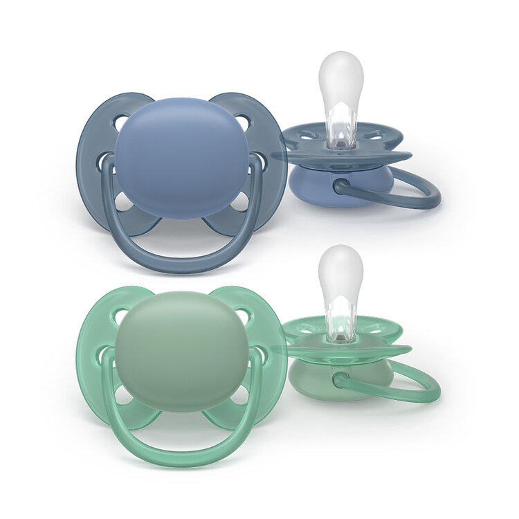 Philips AVENT Šidítko Ultrasoft Premium 6-18m chlapec