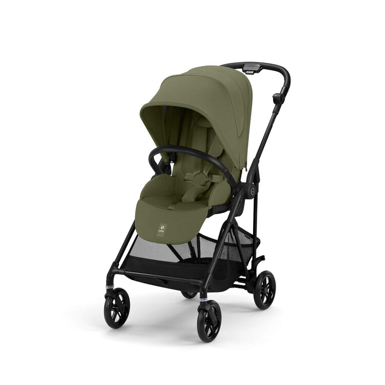 CYBEX Kočárek sportovní Melio Carbon Moss Green khaki Gold