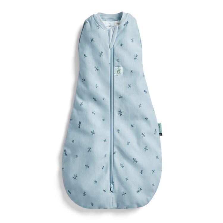 ERGOPOUCH Zavinovačka a vak na spaní 2v1 Cocoon Dragonflies 6-12 m