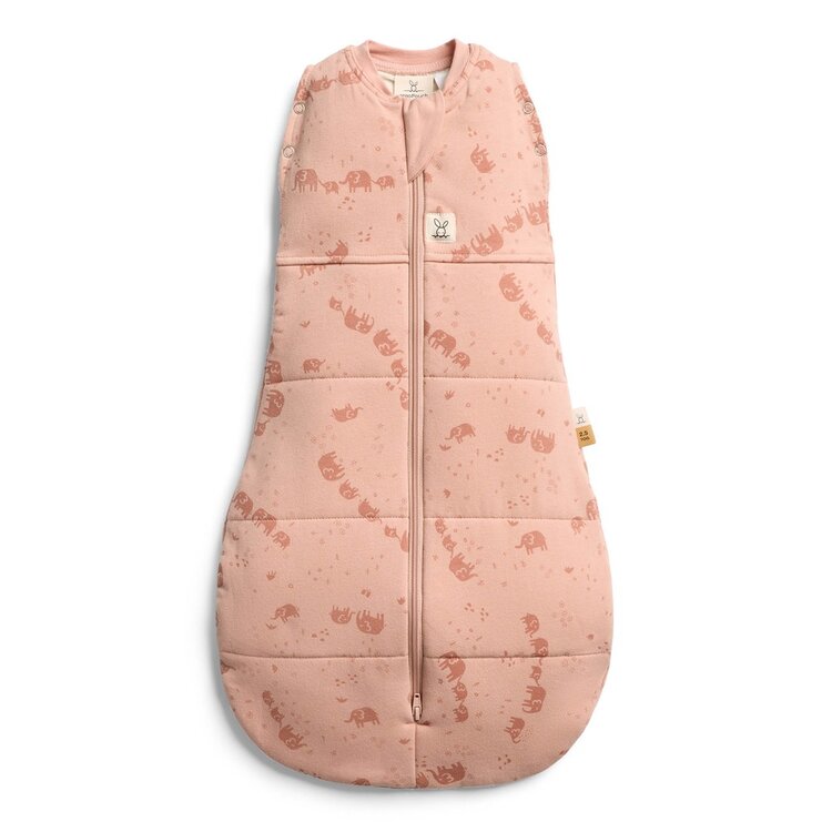 ERGOPOUCH Zavinovačka a vak na spaní 2v1 Cocoon Elephant Parade 3-6 m