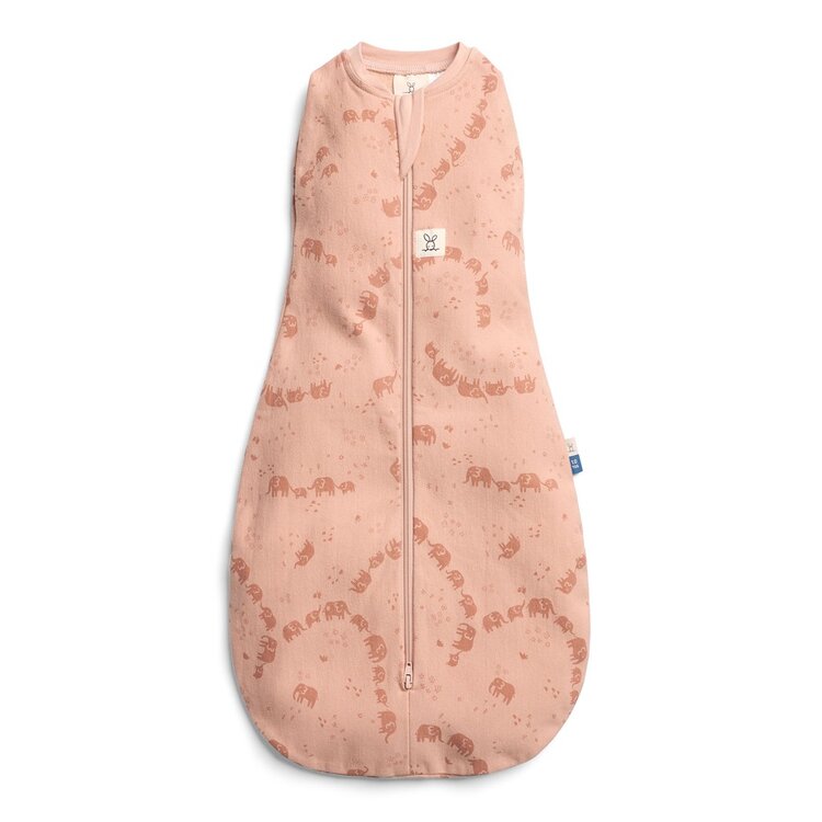 ERGOPOUCH Zavinovačka a vak na spaní 2v1 Cocoon Elephant Parade 6-12 m