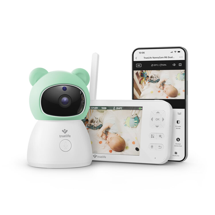 TRUELIFE Videochůvička digitální NannyCam R6 Dual Smart