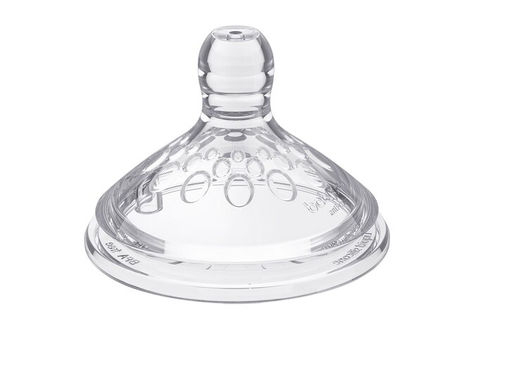 BABYONO Dudlík antikolikový pomalý průtok M Natural Nursing 2 ks 3m+