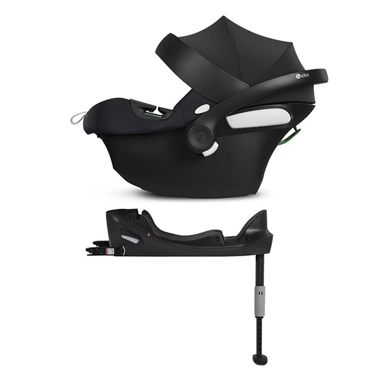 CBX By CYBEX Autosedačka Aton B2 i-Size (0-13 kg) Volcano Black Silver + základna Base One Gold