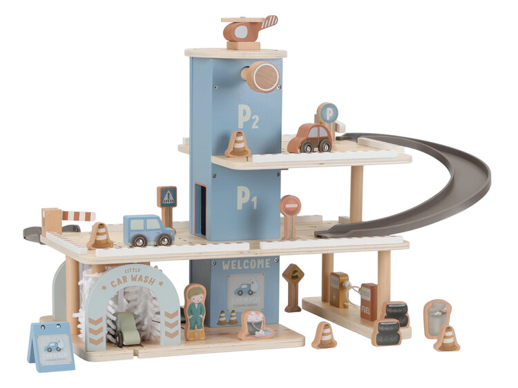 LITTLE DUTCH Garáž dřevěná