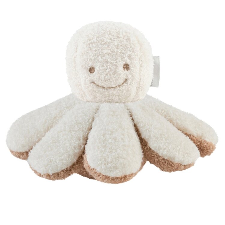 NATTOU Hračka plyšová chobotnička ecru 20cm