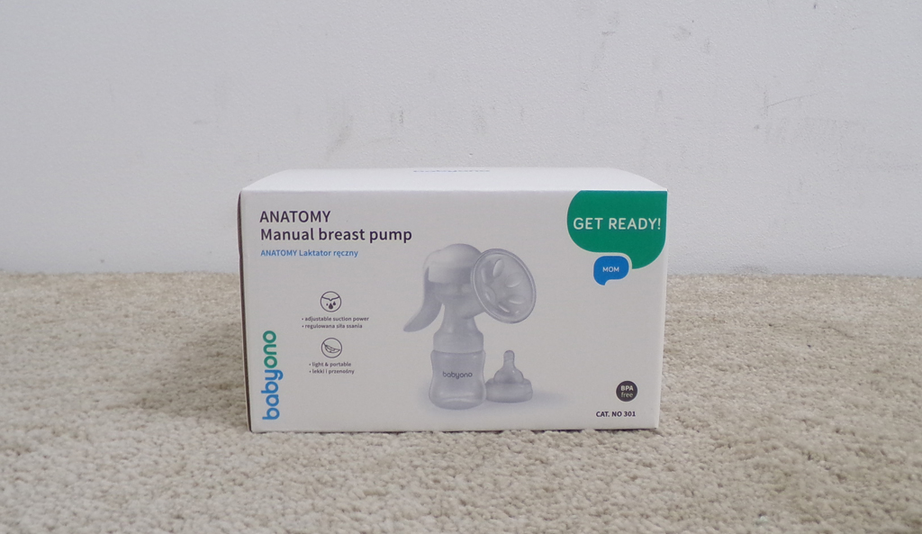 BABYONO Odsávačka mateřského mléka manuální Anatomy