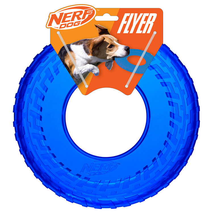 NERF DOG Létající talíř z průhledné gumy 25 cm