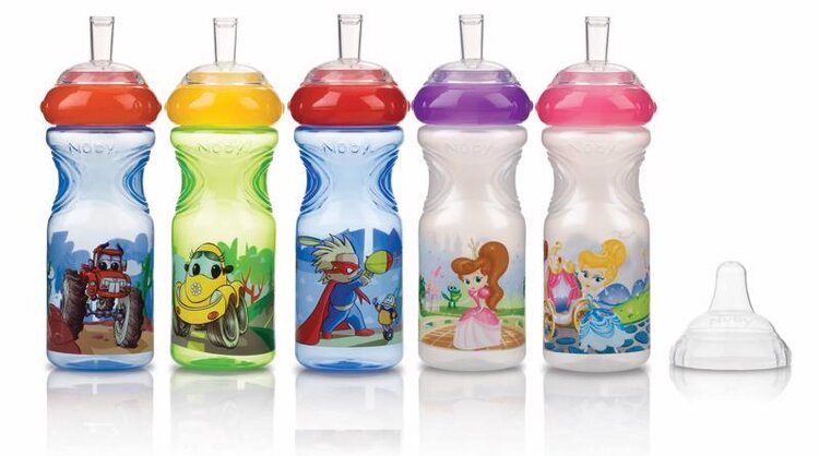 NUBY Láhev sportovní netekoucí s měkkým náustkem