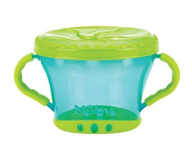 NUBY Miska s oušky na svačinu 12 m+