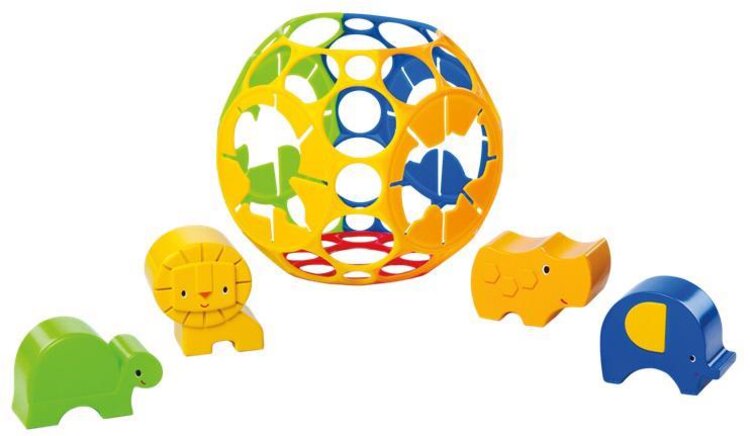 OBALL Hračka třídění tvarů Jungle Adventures™ 6m+