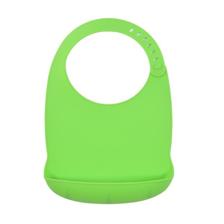 PETITE&MARS Bryndák silikonový Sam zelený