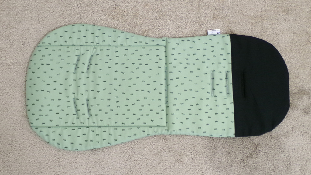 PETITE&MARS Vložka do kočárku Foamy Green Trees