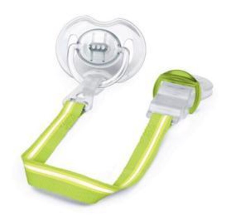 Philips AVENT Klip na šidítko zelený