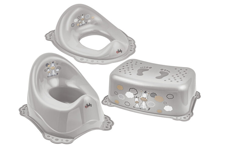 MALTEX Souprava protiskluzová Zebra - Grey