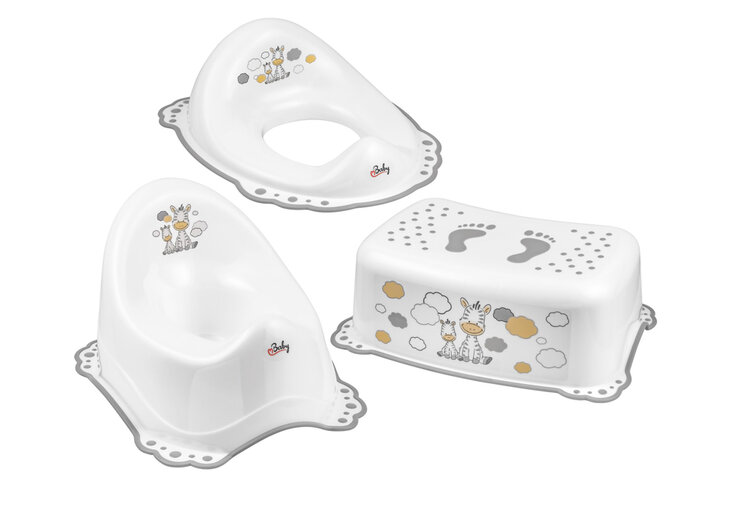 MALTEX Souprava protiskluzová Zebra - White