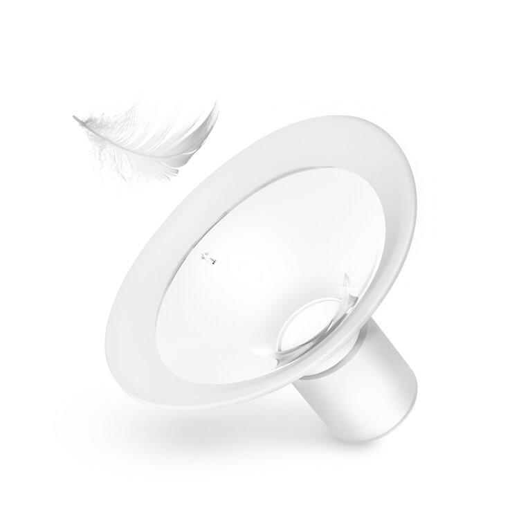 NENO Štít prsní plastový s konektorem pro odsávačky mléka Neno 21mm