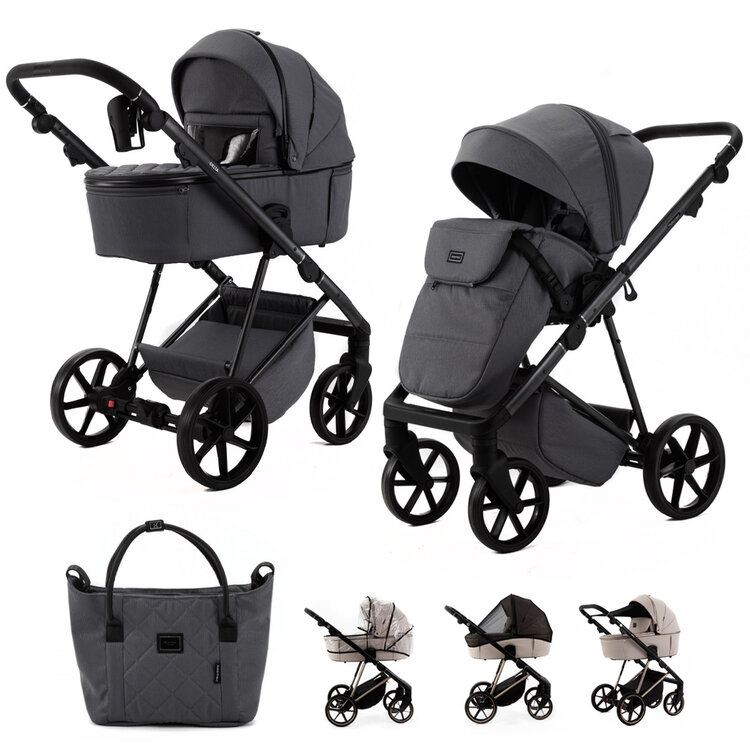 ADAMEX Kočárek kombinovaný Delta Natura Stone