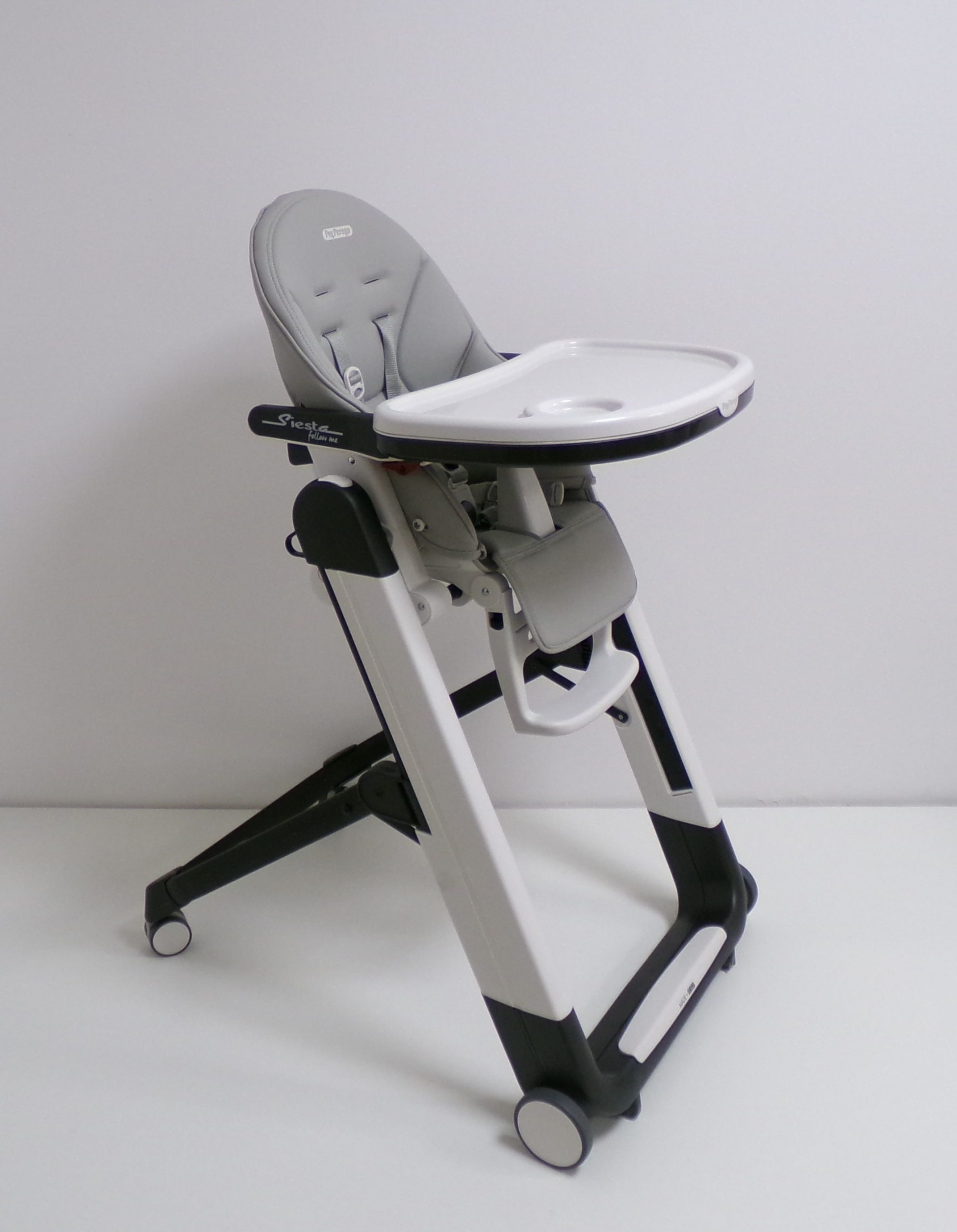 PEG PÉREGO Židlička jídelní Siesta Follow Me 2022 Ice +hrazda zdarma