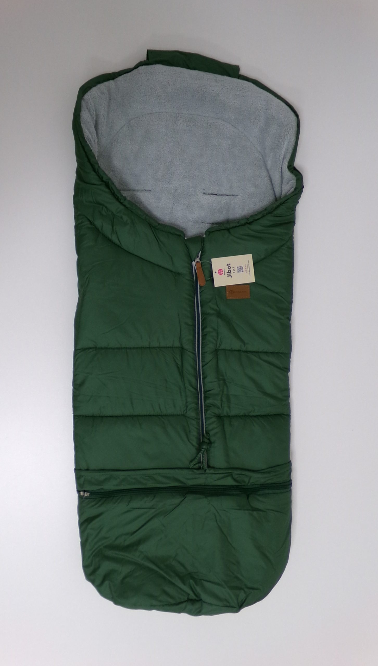 PETITE&MARS Fusak nastavitelný 3v1 Jibot Horizontal Juicy Green