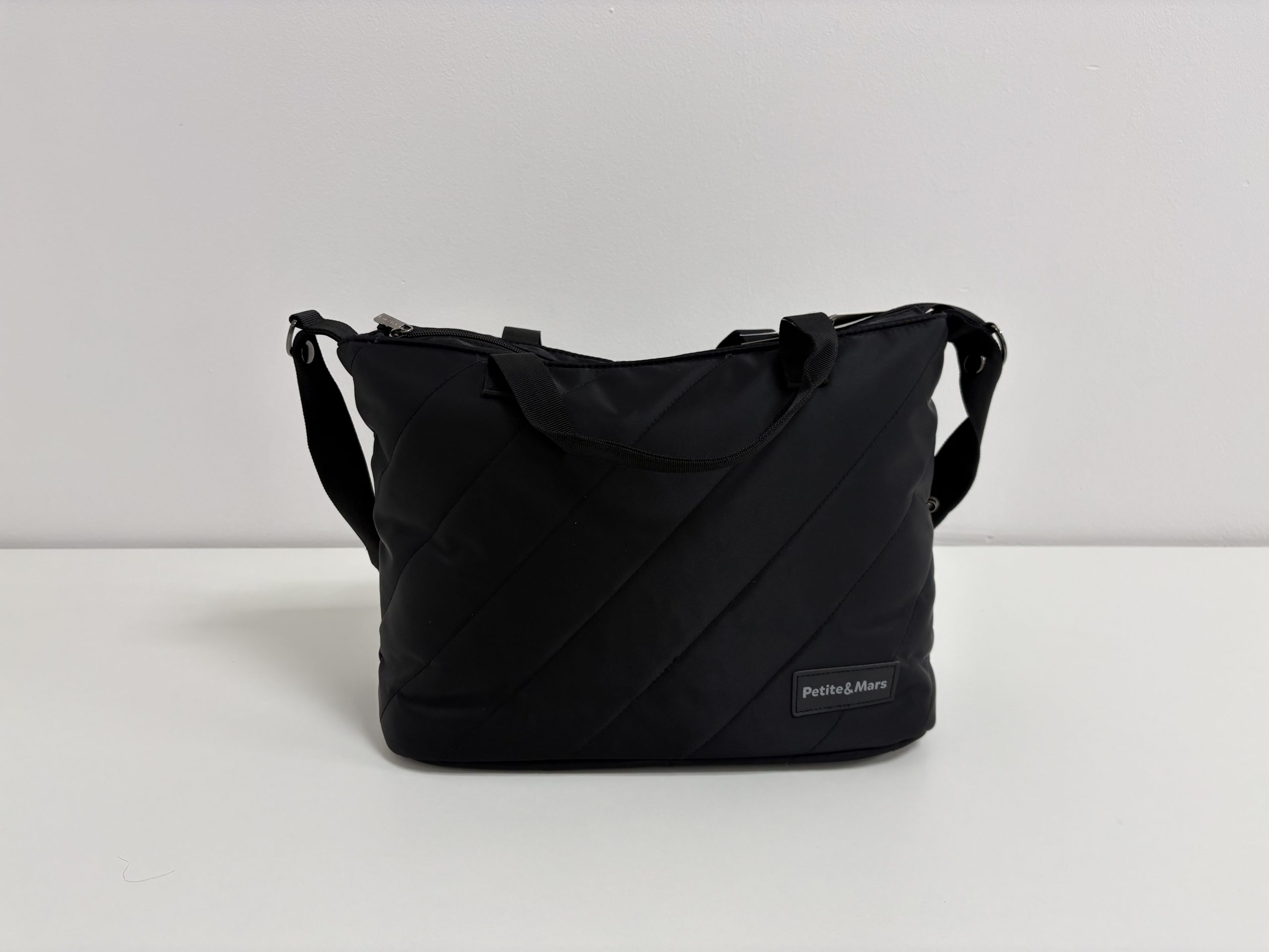 PETITE&MARS Taška přebalovací Mia Absolute Black