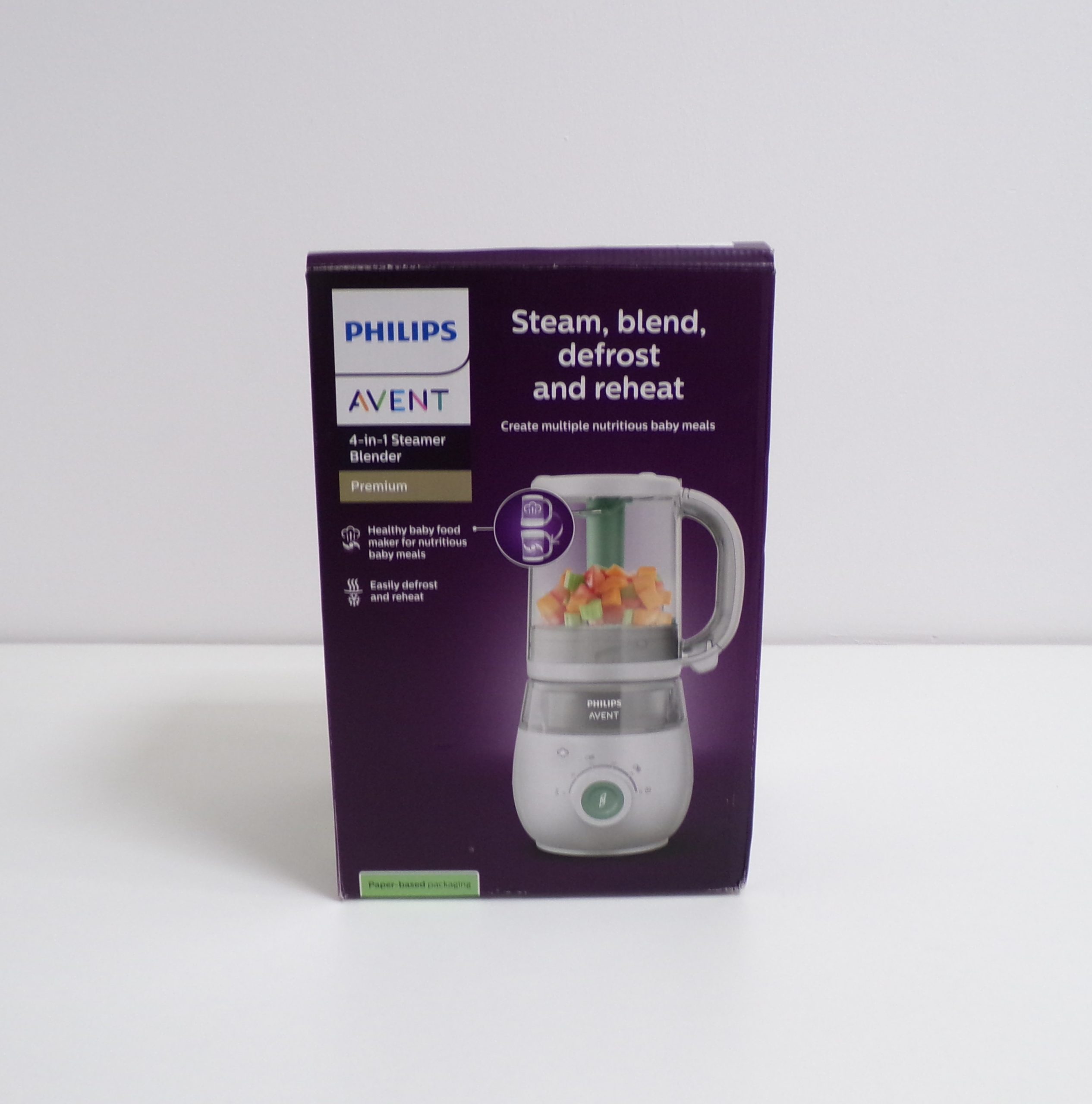 Philips AVENT Parní hrnec s mixérem 4v1 SCF885/01
