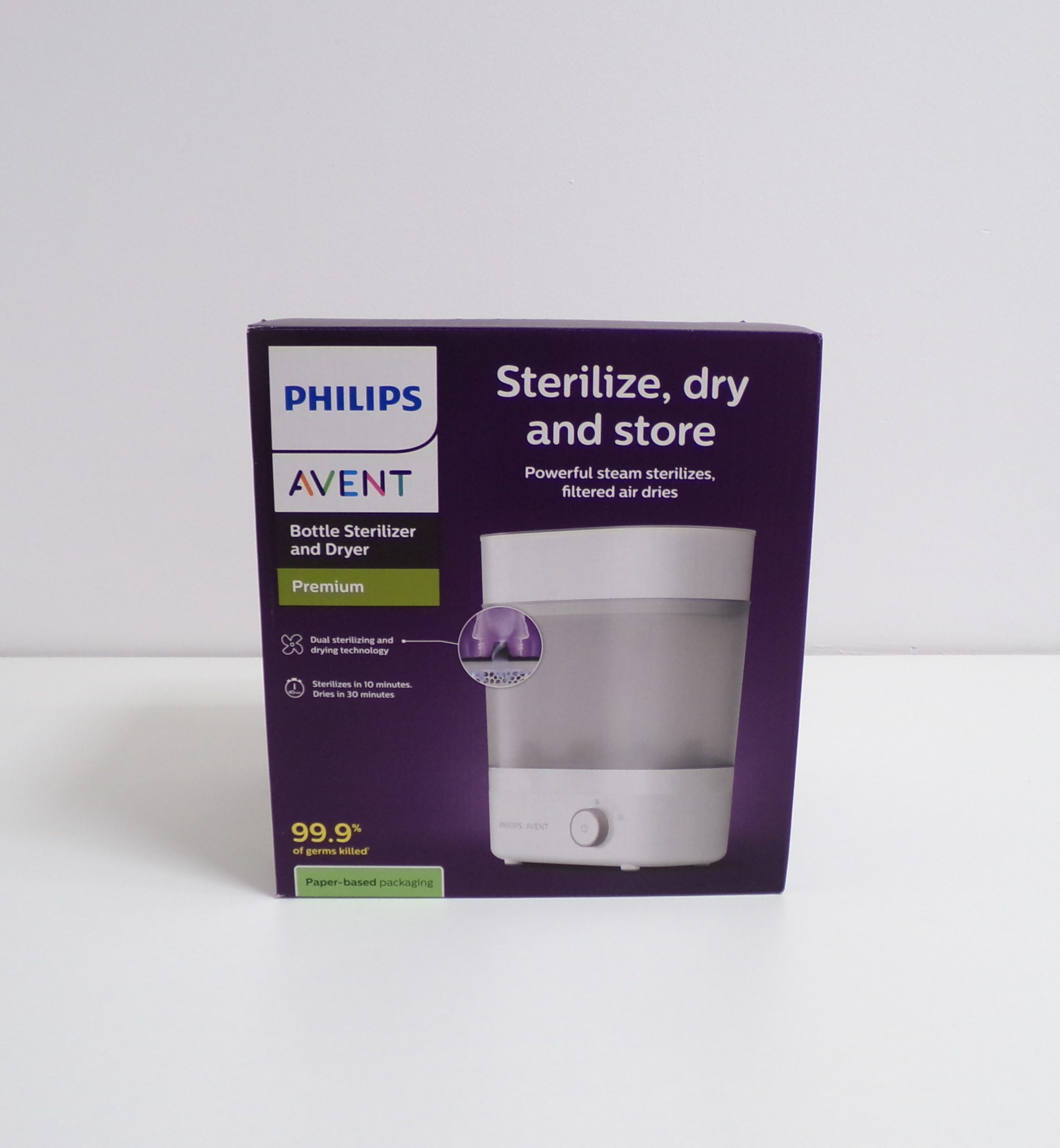 Philips AVENT Sterilizátor parný elektrický Premium SCF293/00