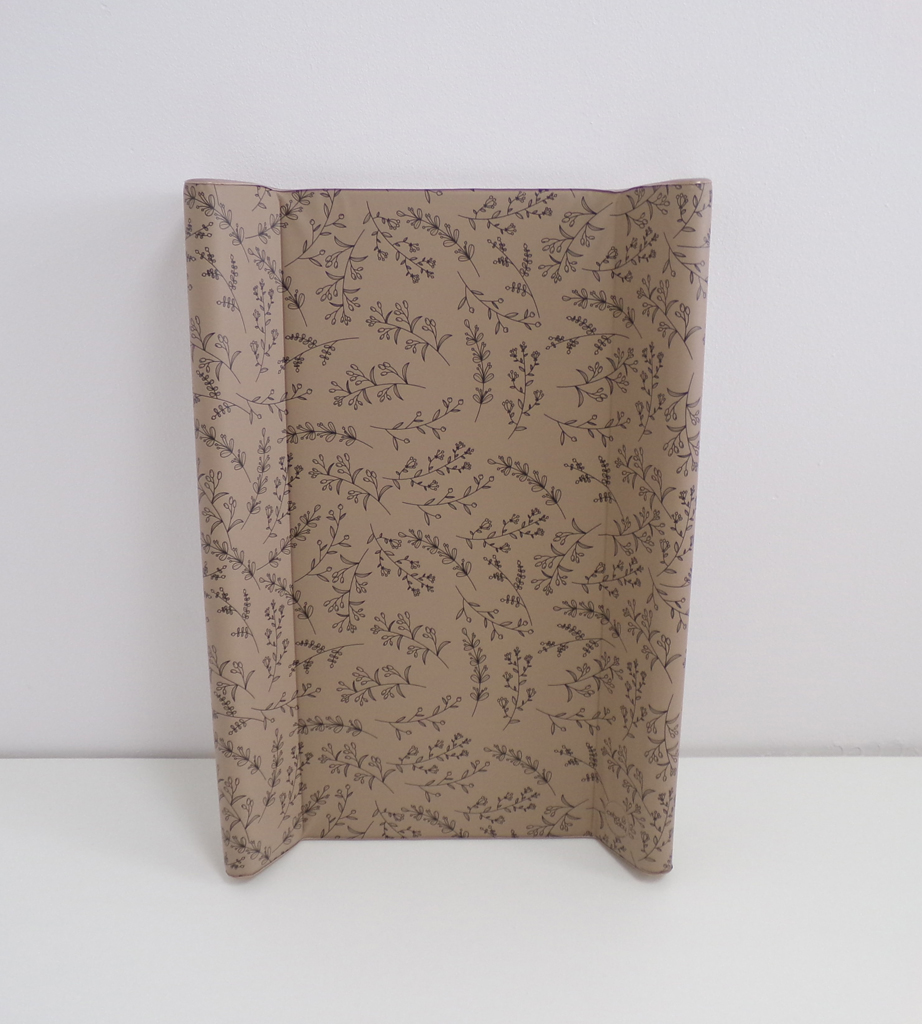 CEBA BABY Podložka přebalovací 2-hranná s pevnou deskou (50x70) Basic Flowers