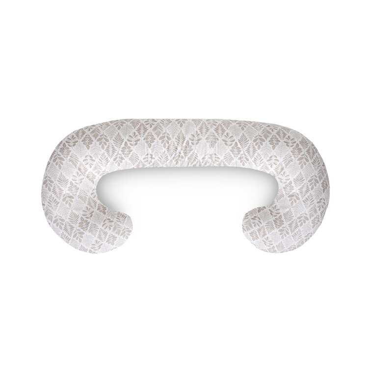 CEBA Polštář kojicí Cebuška Duo Žerzej Brown Leaves 300 cm