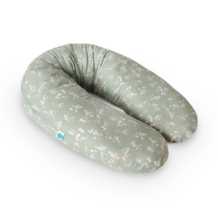 CEBA Polštář kojicí Cebuška Multi Žerzej Green Meadow 190 cm