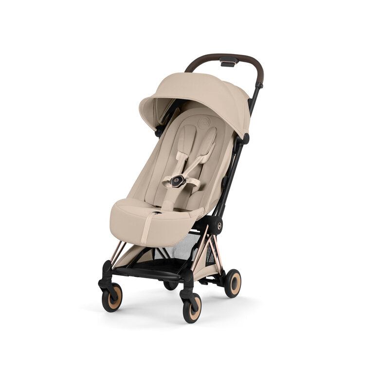 CYBEX Golfový kočárek Coya Style Colection Cozy Beige (Rosegold Frame) 2026 Platinum