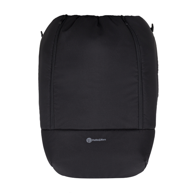 PETITE&MARS Nánožník ke kočárku univerzálny Cover Universal Black