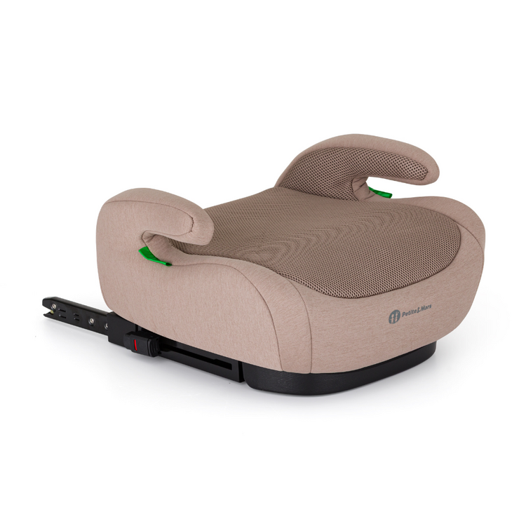 PETITE&MARS Podsedák Optimus Pro i-Size Air Tan Brown 125 - 150 cm (22-36 kg)