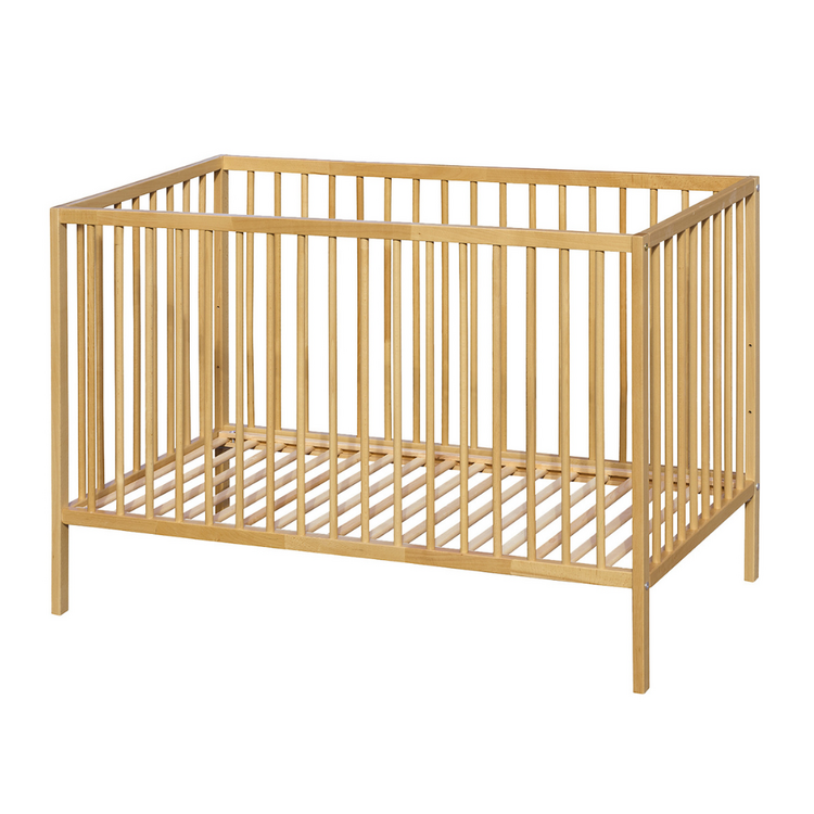 PETITE&MARS Postýlka dřevěná Nela Beach Wood 120x60 cm