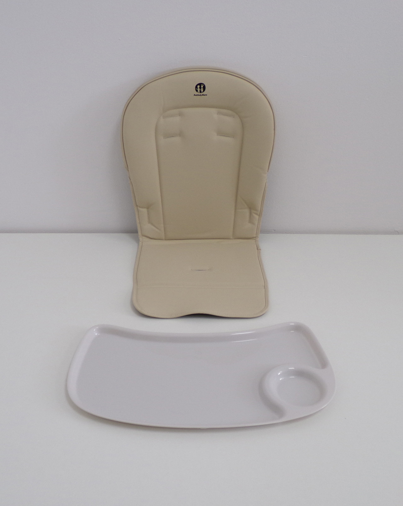 PETITE&MARS Potah sedáku a podnos k dětské židličke Gusto Jasmine Honey