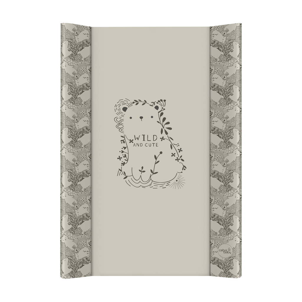 CEBA BABY Podložka přebalovací 2-hranná měkká (50x70) Basic Wild
