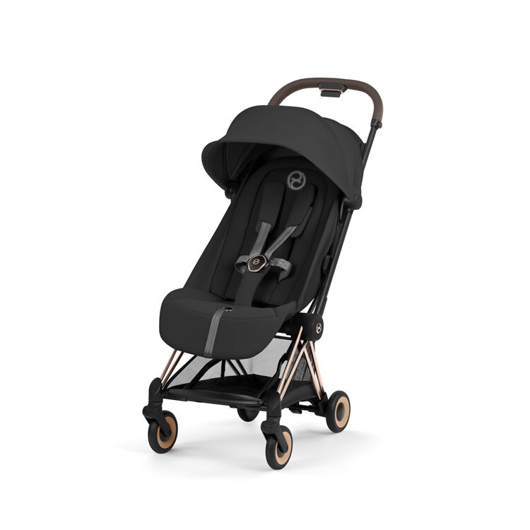 CYBEX Golfový kočárek Coya Sepia Black (Rosegold Frame) 2026 Platinum