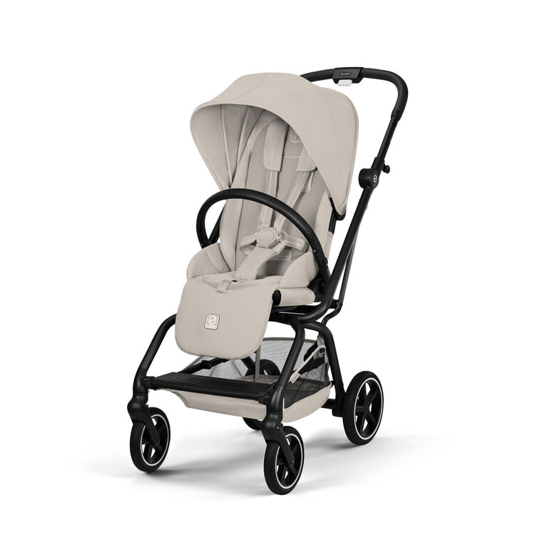 CYBEX Sportovní kočárek Eezy S Twist+ 2 Black - Dune Grey Gold