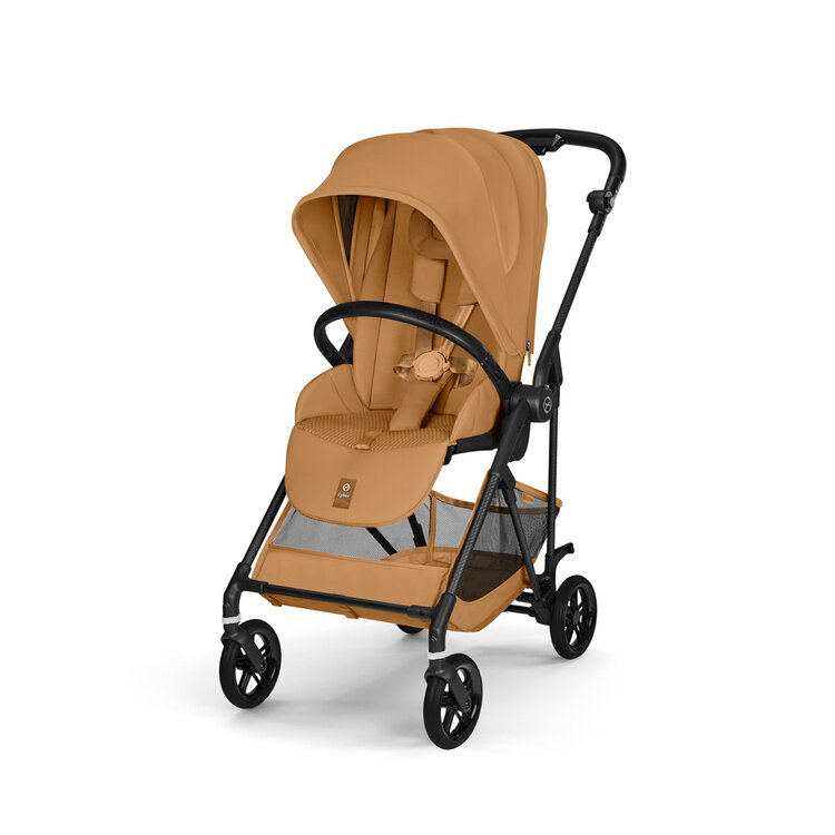 CYBEX Sportovní kočárek Melio Carbon Cinnamon Yellow  Gold