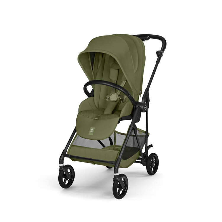 CYBEX Sportovní kočárek Melio Carbon Moss Green Gold