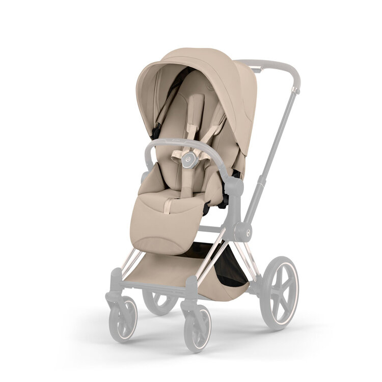 CYBEX Sportovní sedačka Priam 5.0 Cozy Beige Style Collection 2026 Platinum