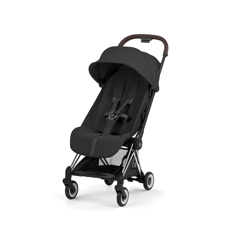 CYBEX Golfový kočárek Coya Style Collection Sepia Black (Chrome Brown Frame) 2026 Platinum