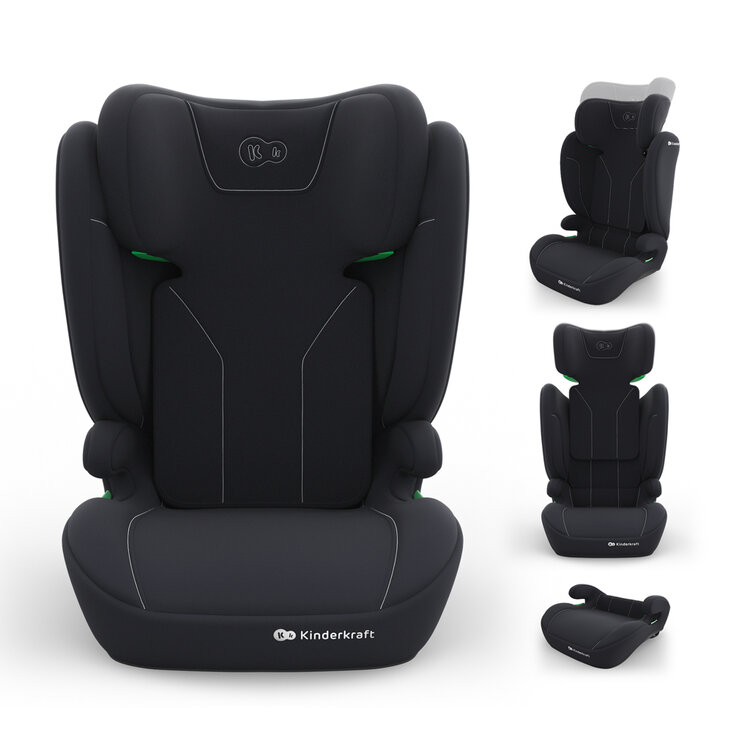 KINDERKRAFT Autosedačka i-Spark 2 Plus i-Size (100-150 cm) Black