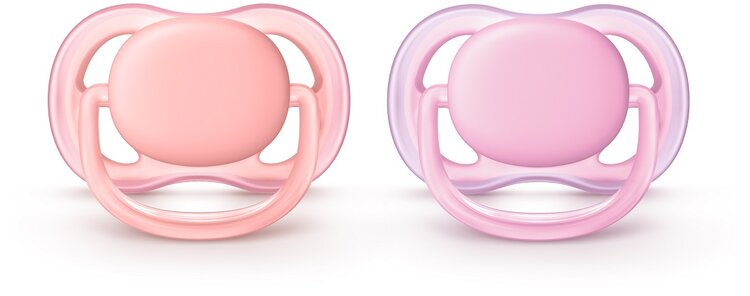Philips AVENT Šidítko Ultra air 0-6m dívka