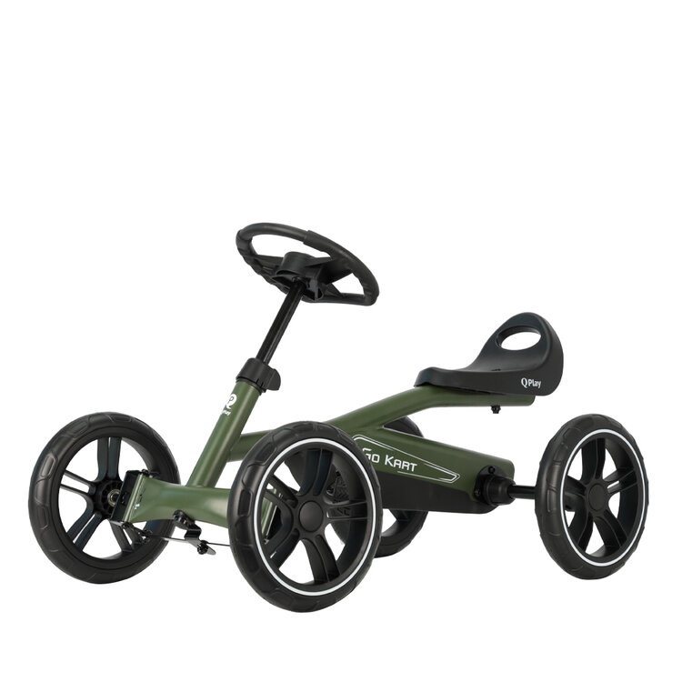 QPLAY Čtyřkolka Go Kart Army Green