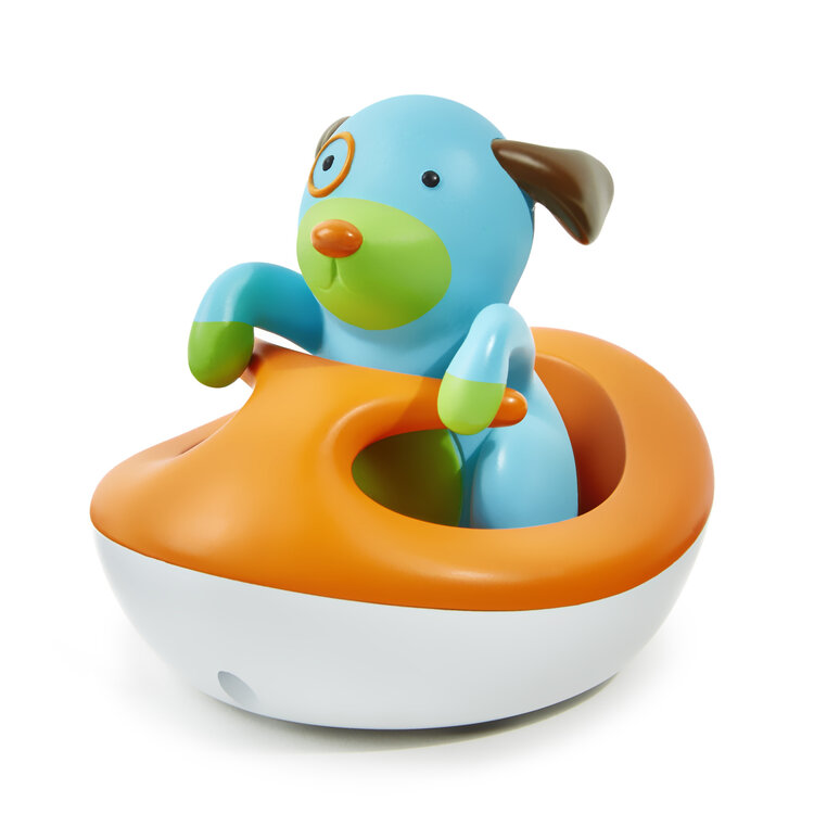 SKIP HOP Zoo hračka do vody Pejsek na vodním skútru 12 m+