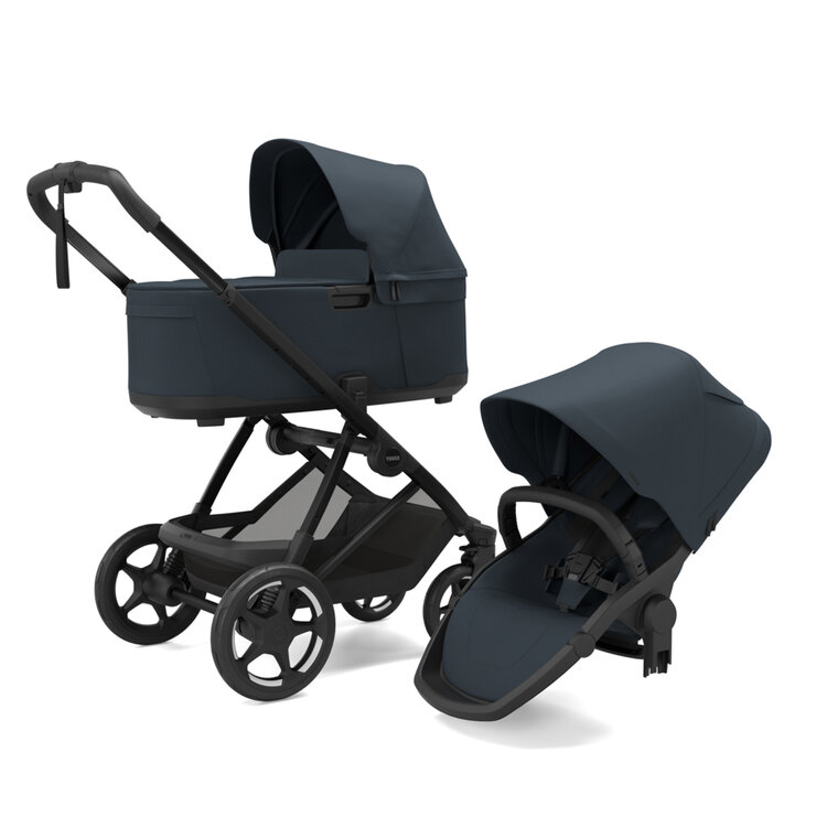THULE Kočárek kombinovaný Charm Darkest Blue
