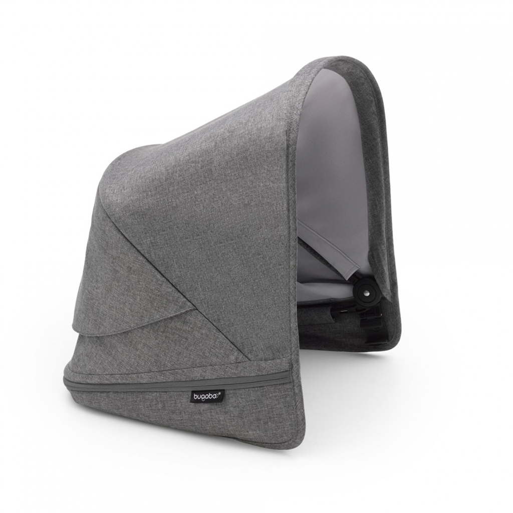 BUGABOO Donkey 5 stříška sluneční  Grey mélange