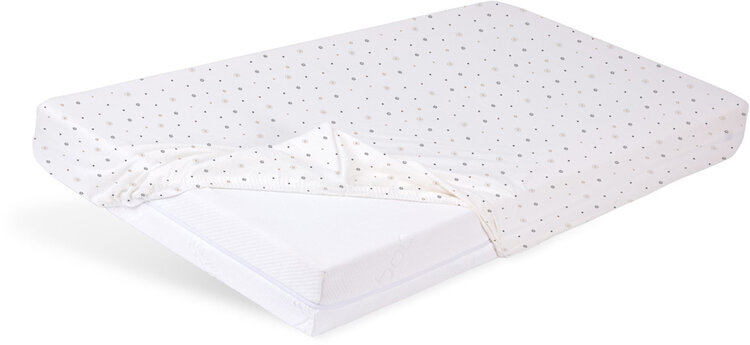 BABYMATEX Prostěradlo napínací Jersey 60x120cm Hvězdičky